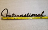 61-68 International Harvester IH 13.25" Pickup Travelall Loadstar Fender Emblem