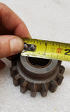 NOS 66-65 International Pickup Travelall Travelette Transmission Rear Idler Gear w/ Bushing 680409R11