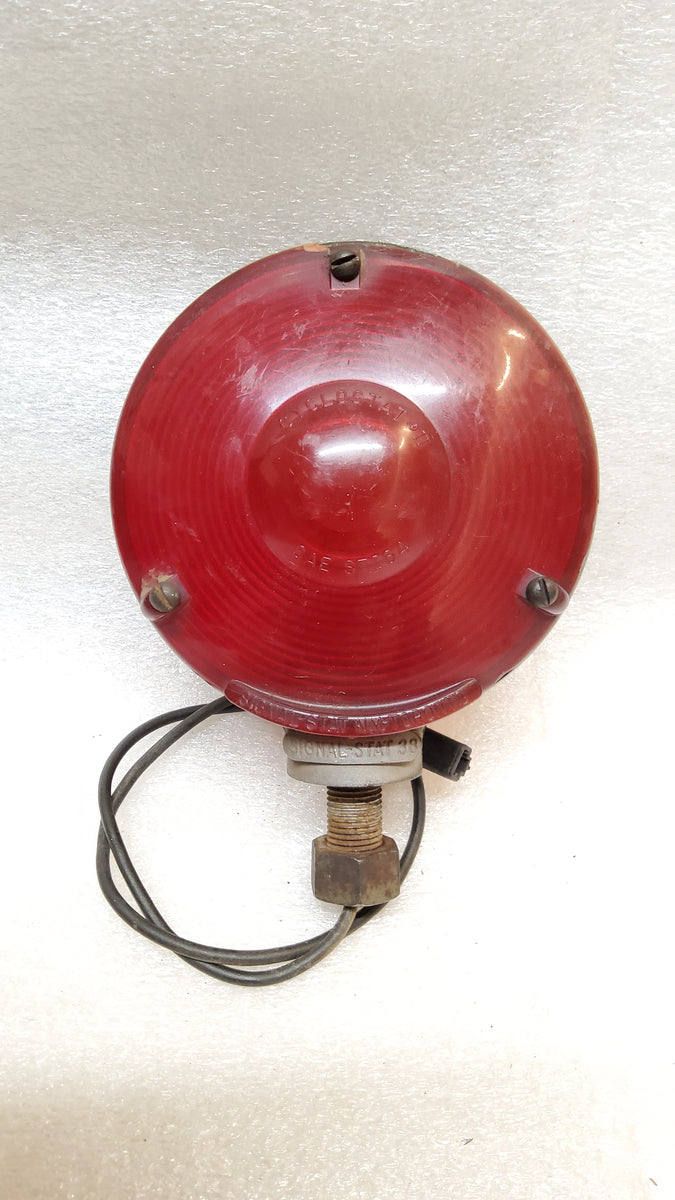 Vintage Signal-Stat 38 Cyclostat II Turn, Stop, Signal Red/amber