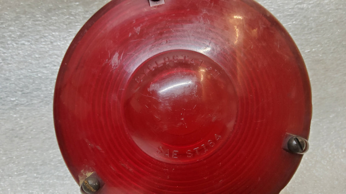 Vintage Signal-Stat 38 Cyclostat II Turn, Stop, Signal Red/amber