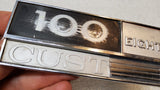 1974-75 International IH 100 Pickup Travelall Travelette V8 Fender Badge Emblem