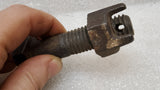2 ½ Square head Stove Bolt with 3 prong Castle Nut  ⅝x11 coarse