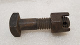 2 ½ Square head Stove Bolt with 3 prong Castle Nut  ⅝x11 coarse