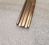 NOS 73-75 International Pickup, Travelall & Travelette Driver Front 1" Fender Trim