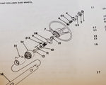 61-68 International Pickup, Travelall, Scout 80 800 Horn Button Contact Ring