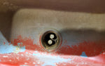61-68 International IH C-series Pickup Travelall Travelette Passenger side turn signal housing