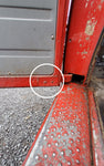 61-68 International Pickup Travelall Travelette Lower Front Door Hinge Cover