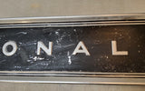 69-75 International Harvester Pickup, Travelette Tailgate Nameplate Emblem Panel