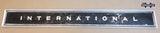 69-75 International Harvester Pickup, Travelette Tailgate Nameplate Emblem Panel