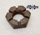 NOS International Harvester Front Wheel Bearing Adjusting Castle Nut 27197H