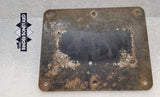 61-65 International Harvester Scout 80 VIN ID Firewall Gauge Access Panel