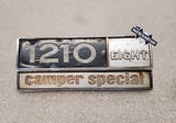 71-73 International IH Camper Special 1210 V8 Fender Emblem Badge