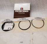 NOS International Harvester 6 Cylinder BD264, BG265 .020 Piston Rings Set of 6 173188R92