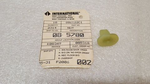 NOS 71-80 International Scout II Terra Traveler Plastic Speed Nut Fastener 806122C1