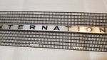 67-68 International Pickup Travelall Travelette Grille Mesh & Center Emblem Badge