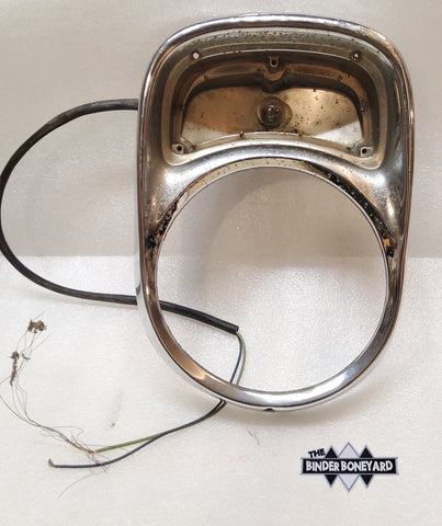 57-58 International Pickup Travelall Travelette Headlight Bezel