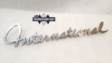 61-68 International Harvester IH 13.25" Pickup Travelall Loadstar Fender Emblem