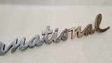 61-68 International Harvester IH 13.25" Pickup Travelall Loadstar Fender Emblem