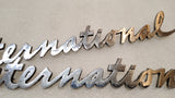 61-68 International Harvester IH 13.25" Pickup Travelall Loadstar Fender Emblem