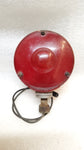 Vintage Signal-Stat 38 Cyclostat II Turn, Stop, Signal  Red/amber Pedestal Lamp