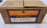 NOS International Harvester 304 & 345 Nylen Products Piston Set 1176-P STD V8