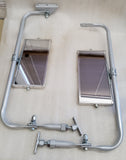 NOS Pair Re-Trac 5x10 Mirror West Coast Style V-160 Aluminum