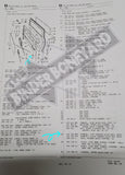 NOS 59-68 International Travelall & Travelcrew Rear Passenger Window Glass Channel