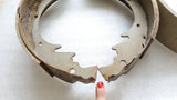 NOS 68-73 International Pickup Travelall Bendix R324 11x3 Front Brake Shoes 387994C91