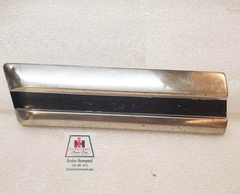 71-80 International Scout II Passenger Fender Trim 10" In Front of Rear Tire Stainless Steel