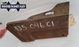 NOS International Harvester 73-75 Travelall Left Driver Side Rear Seat Base Riser 435046C1