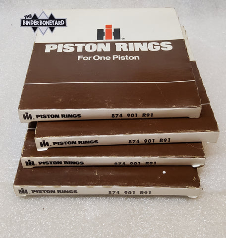 NOS International Harvester 196 4 Cylinder Engine Piston Rings Set .040 874901R91