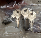 Pair NOS International IH Pickup Travelall Travelette Matched Door Lock Cylinders W/keys 86625R91