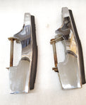 International Harvester Scout II Terra Traveler Chrome Bumper Gaurds "Bumperettes"