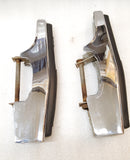 International Harvester Scout II Terra Traveler Chrome Bumper Gaurds "Bumperettes"
