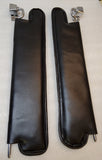 66-71 International Scout 800 Sun Visor Sunvisors Black SET left and right