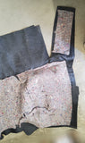 NOS 69-73 6 Cylinder International Pickup Travelall Travelette Front Cab black vinyl floor mat 368852C2