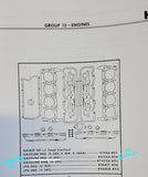 NOS International Harvester 345 Head Overhaul Gasket Set 861264R94