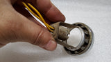 Vintage license plate light housing and glass lens