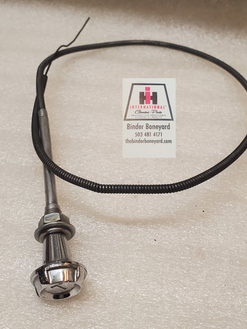 61-65 International Scout 80 Throttle Control Cable Knob Assembly