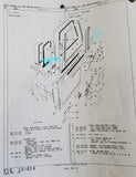 Scout 80 & 800 Roll Up Window Front Track (wing window  lower) Driver Side 684439R92