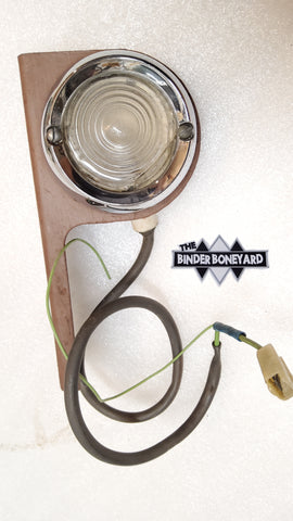 61-68 International Harvester Pickup Travelette Stepside Bed Reverse Back Up Light Assembly
