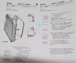 NOS International Harvester 61-68 Pickup Travelall Inlet Radiator Hose 237479R1 266 & 304