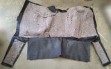 NOS 69-73 6 Cylinder International Pickup Travelall Travelette Front Cab black vinyl floor mat 368852C2