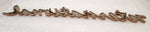Damaged 61-68 International Harvester IH Pickup Travelall Loadstar Fender Emblem