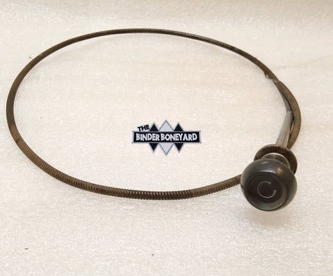 57-60 International Harvester Pickup Travelall Travelette Choke Cable