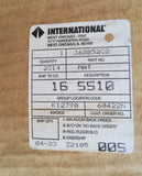NOS 69-73 6 Cylinder International Pickup Travelall Travelette Front Cab black vinyl floor mat 368852C2