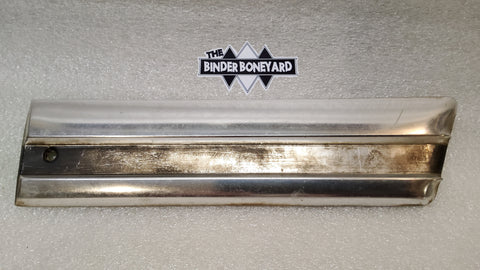 72-75 International Pickup Travelall 3" x 11 ⅜ Passenger Side Front Fender Trim Moulding
