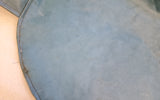 International IH Scout II Traveler Cargo Area Spare Tire Cover OEM Blue