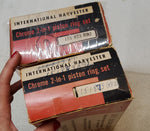 NOS International Harvester IH V8 266 Engine Standard Piston Ring Sets 151873R92