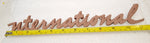 Damaged 61-68 International Harvester IH Pickup Travelall Loadstar Fender Emblem